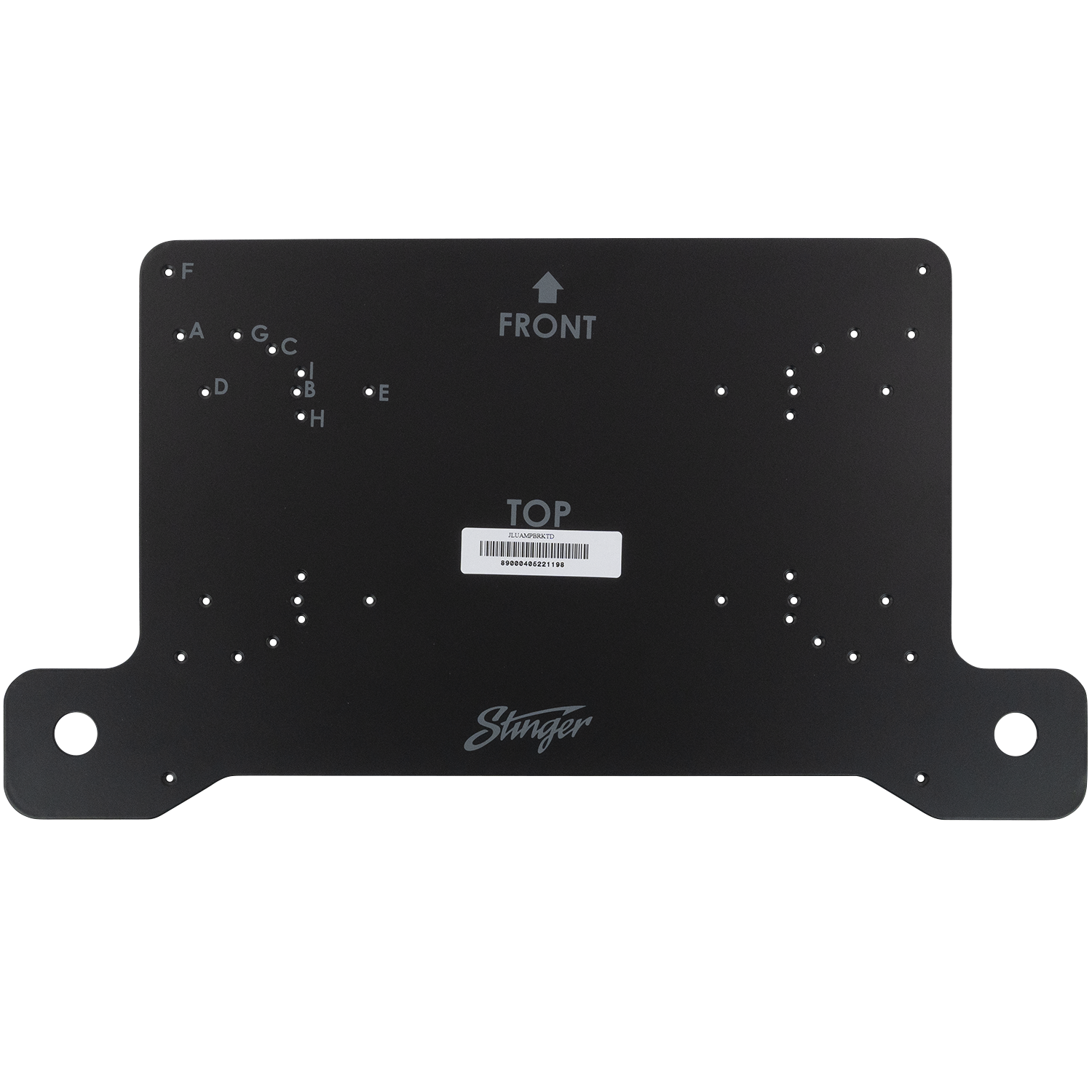 Under Seat Amplifier Mounting Bracket for Jeep Wrangler JL Unlimited (2018-2023) & Jeep Gladiator JT (2020-2023)