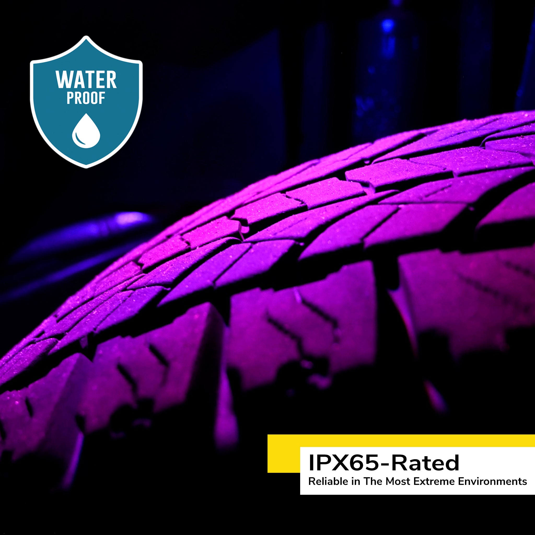 8 Pod Bluetooth Underglow RGB LED Rock Lights Kit with Universal Harness