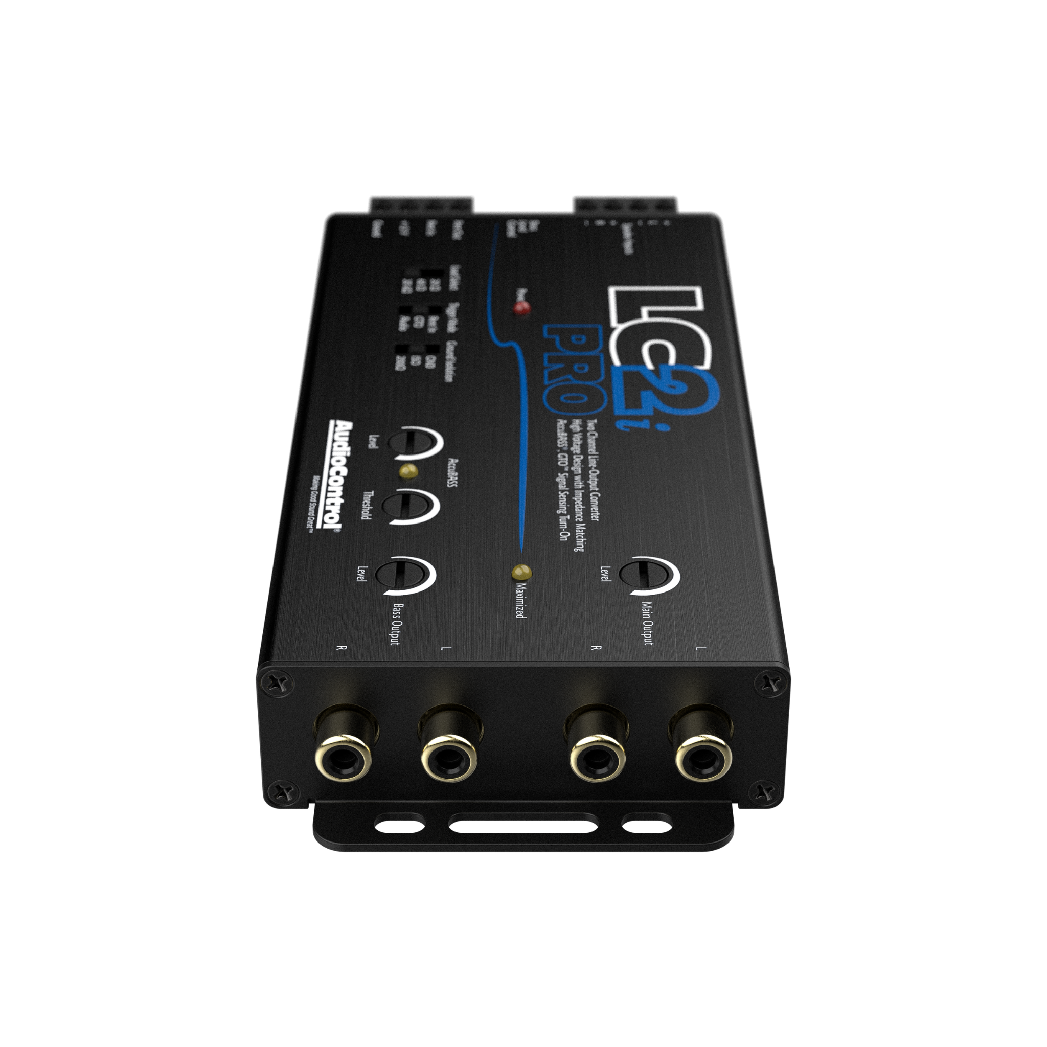 AudioControl LC2i PRO 2-Channel Line Output Converter with ACR-1 Dash Remote Subwoofer Control