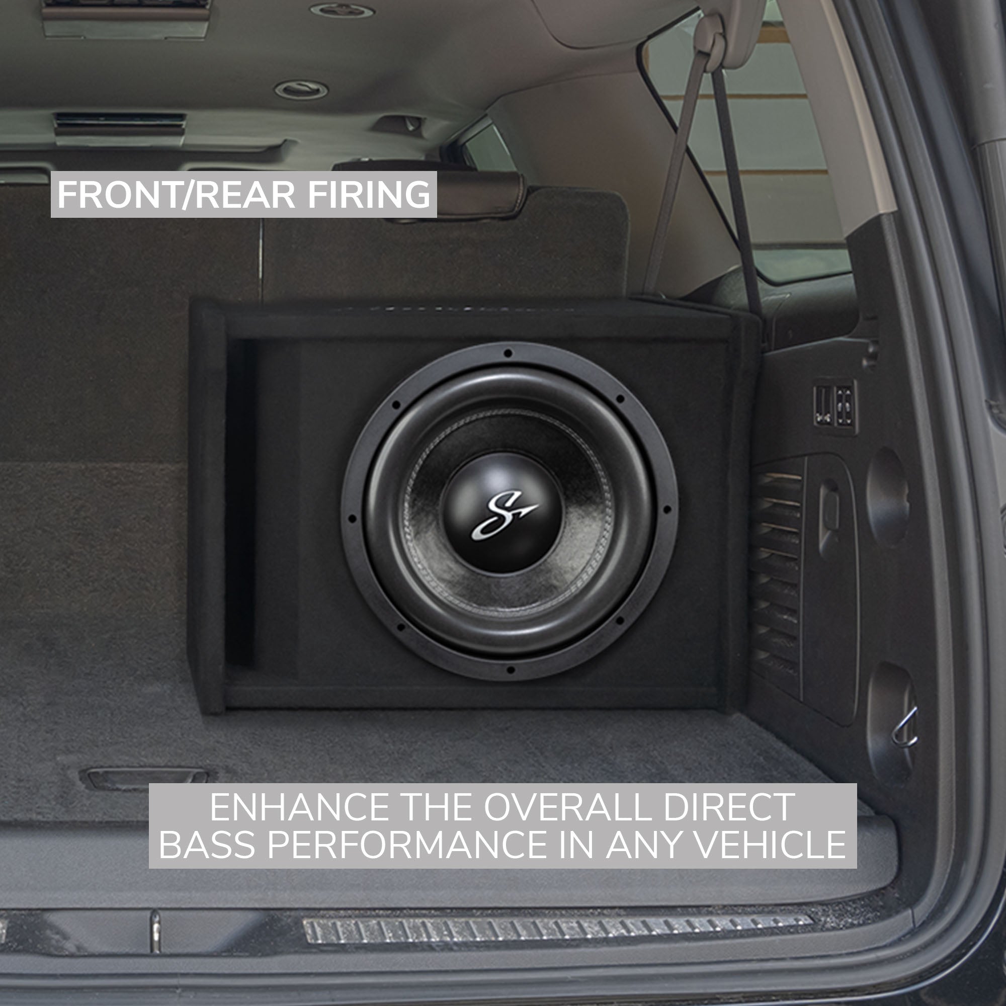 Single 10" 700 Watt (RMS) Loaded Ported Subwoofer Box Enclosure (700 Watts RMS/1,200 Watts Max)