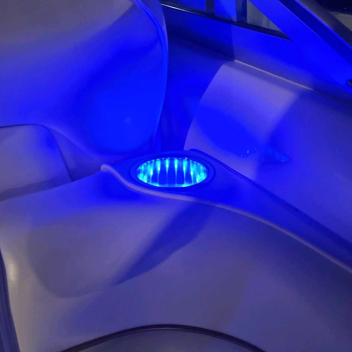 4-CUP Marine 12-Volt Universal Stainless Steel 304 RGB IP67 Multi-Color Glass Bottle and Cup Holder Kit with RF Remote Control