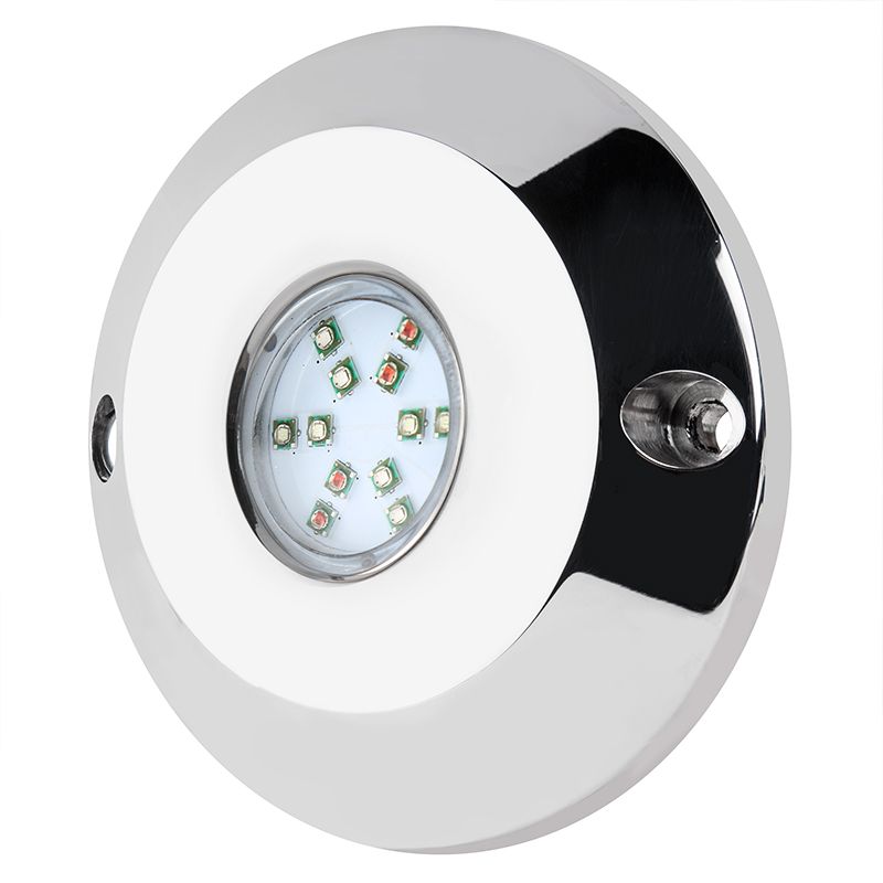 HydroBLAST 1-POD Underwater 60 Watt IP68 LED RGB Lighting System - Marine 316 Stainless Steel