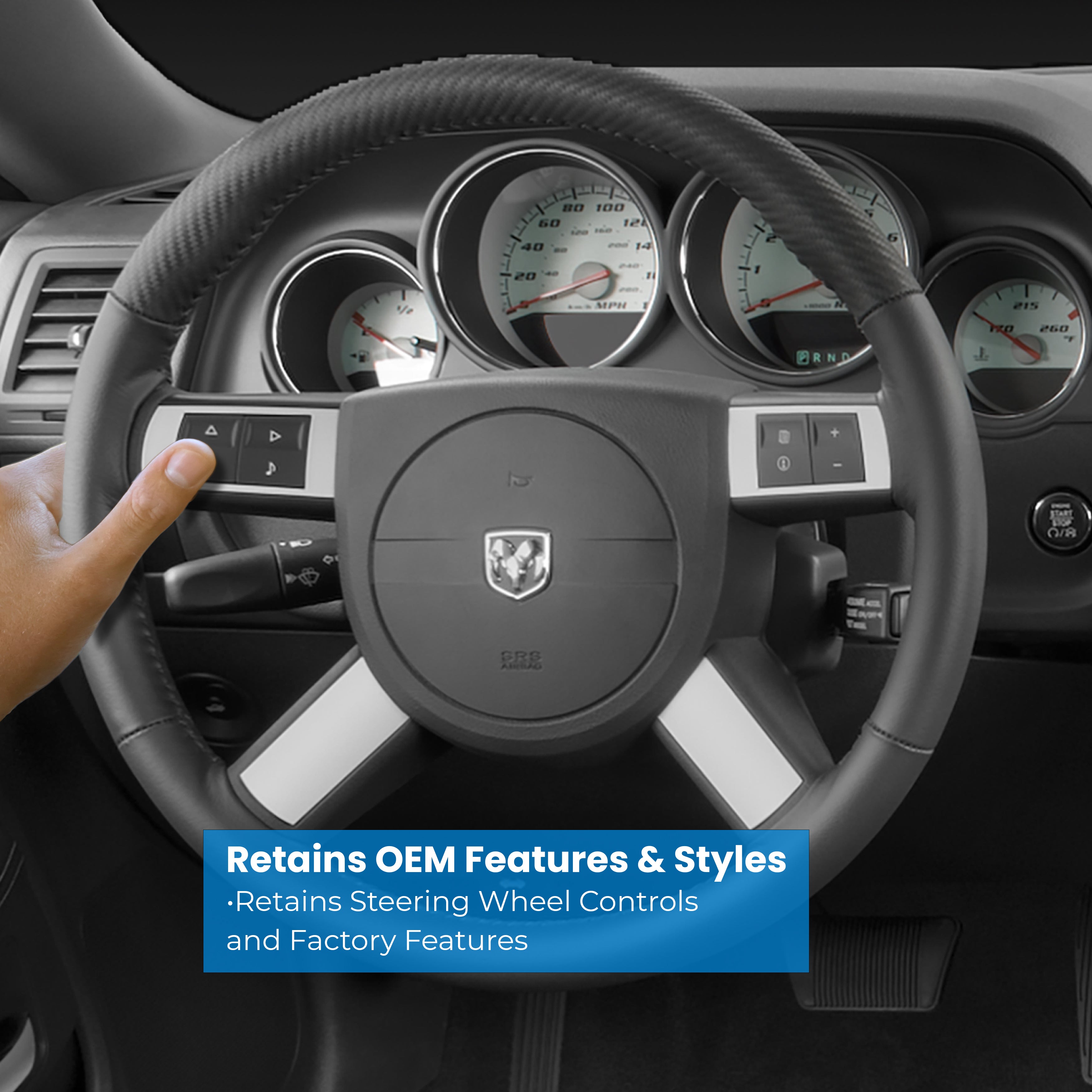 HEIGH10 Dodge Challenger (2008-2014)/Charger (2008-2010) 10" Radio Kit