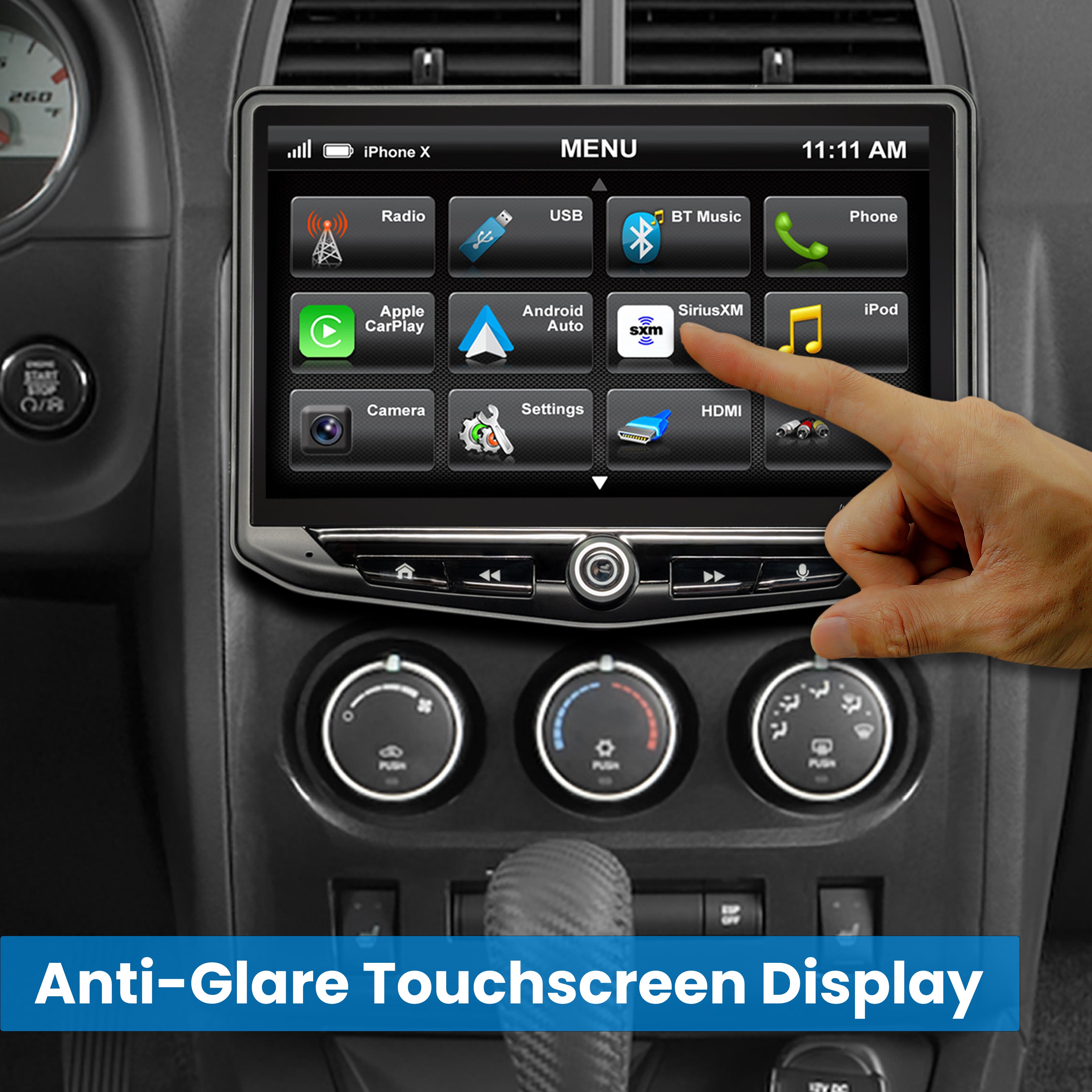 HEIGH10 Dodge Challenger (2008-2014)/Charger (2008-2010) 10" Radio Kit