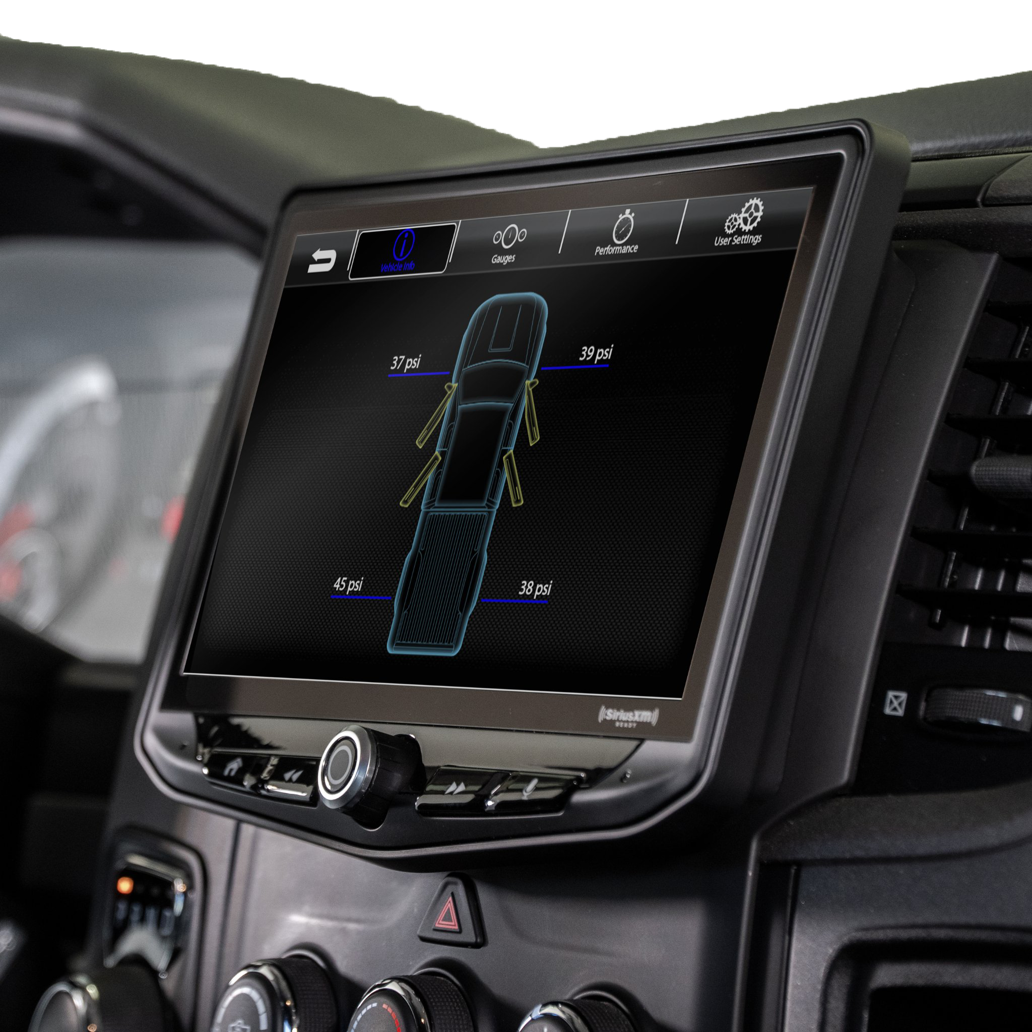 HEIGH10 RAM Truck (2013-2018) 10" Radio Fully Integrated Kit | Displays Vehicle Information