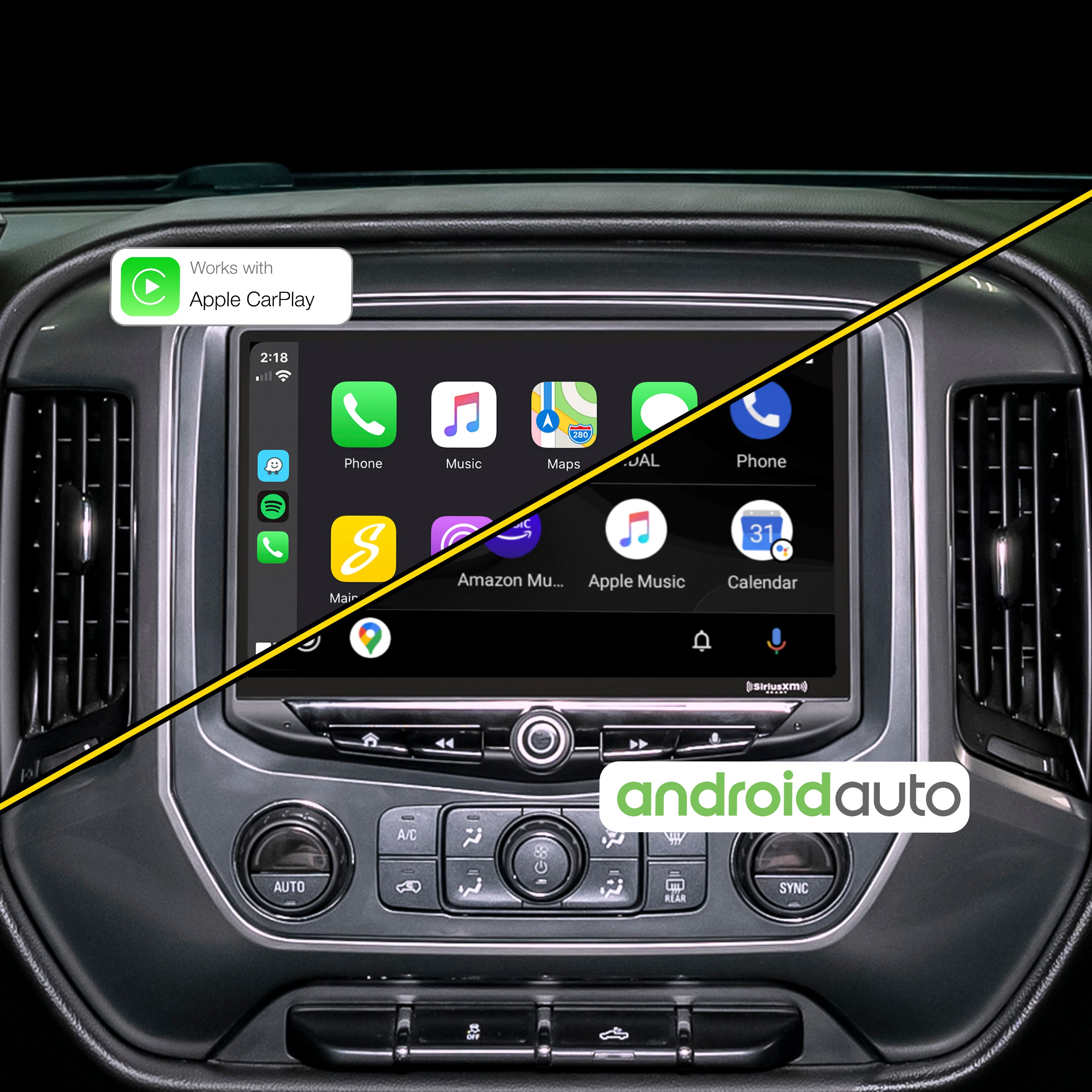 HEIGH10 Chevy Silverado/GMC Sierra (2014-2018) 10" Fully Integrated Radio Kit | Plug-&-Play