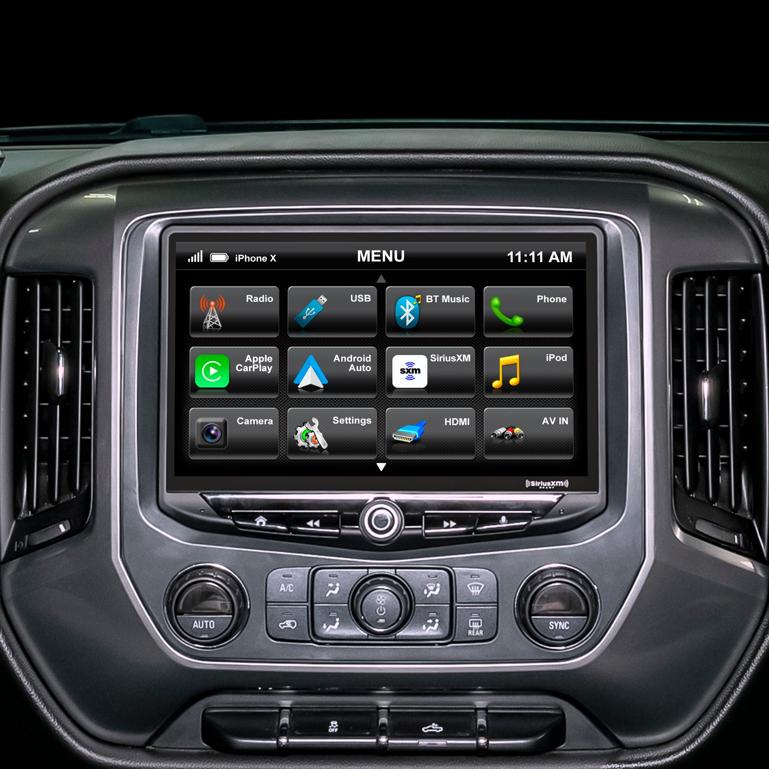 HEIGH10 Chevy Silverado/GMC Sierra (2014-2018) 10" Fully Integrated Radio Kit | Plug-&-Play