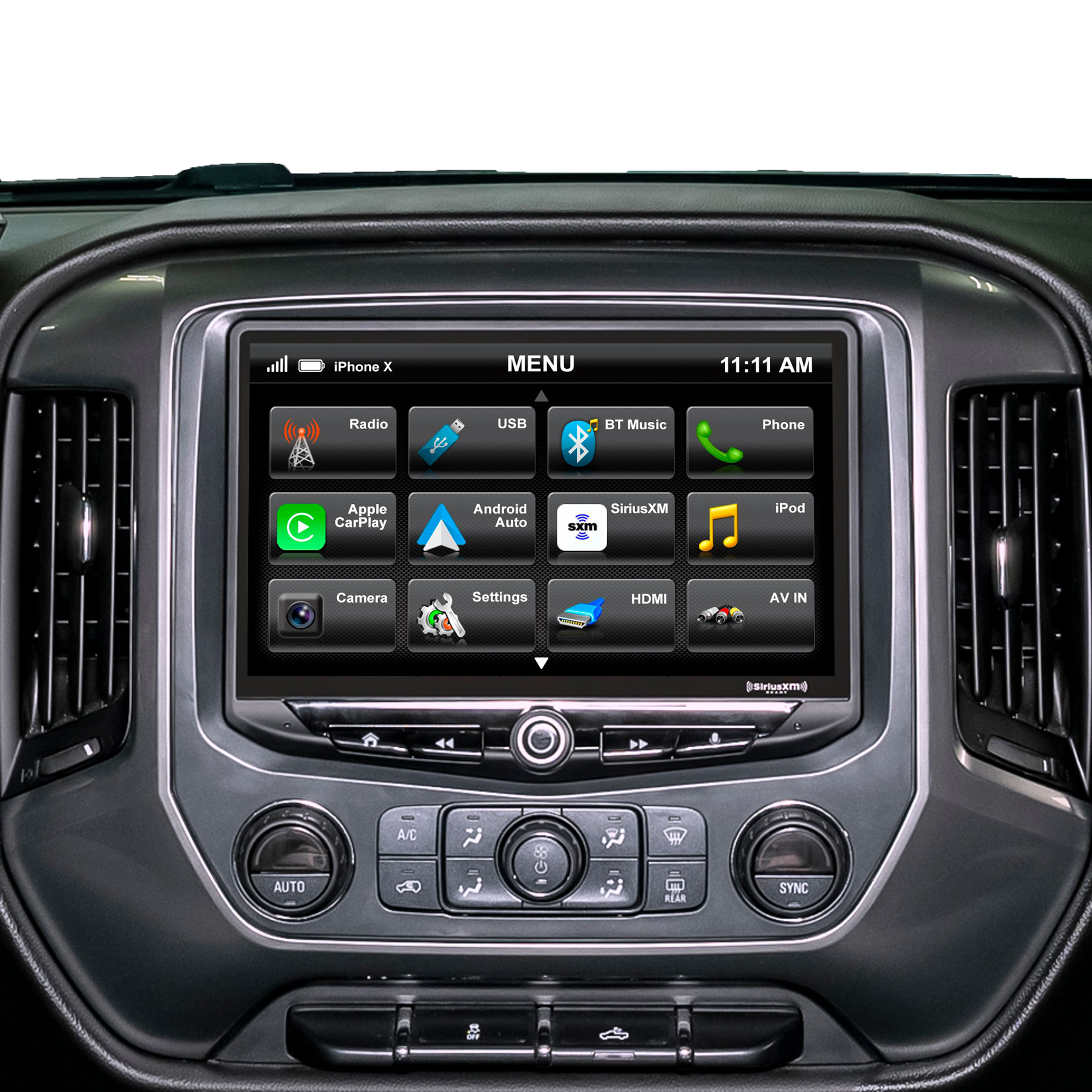 HEIGH10 Chevy Silverado/GMC Sierra (2014-2018) 10" Fully Integrated Radio Kit | Plug-&-Play