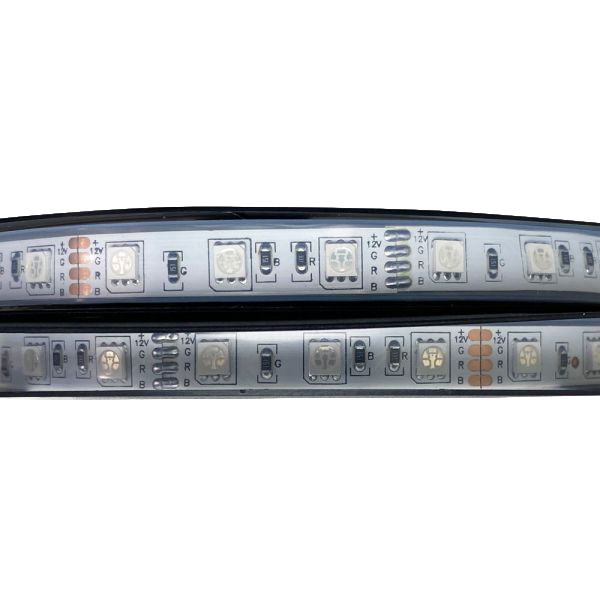 RGB Multi-Color 24ft Flexible Strip Light with Clear Waterproof Sleeve by Race Sport Lighting