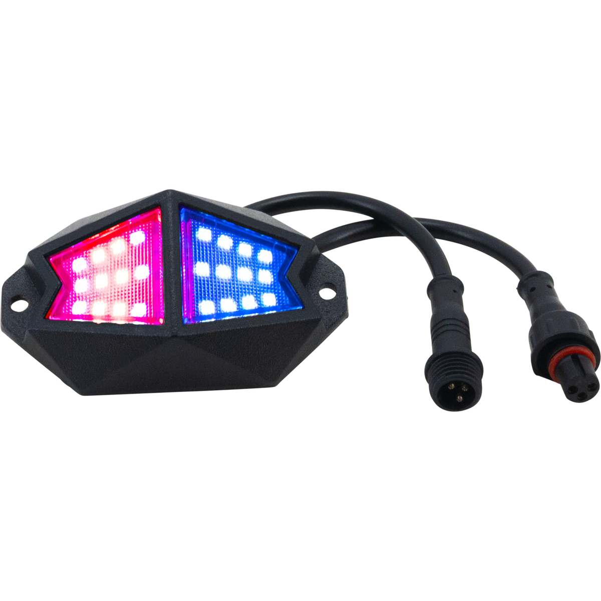 Stinger 12-Pc RGB Dynamic Rock Light Kit w/Bluetooth Remote & On/Off Switch - ENLIGHT10 App Compatible