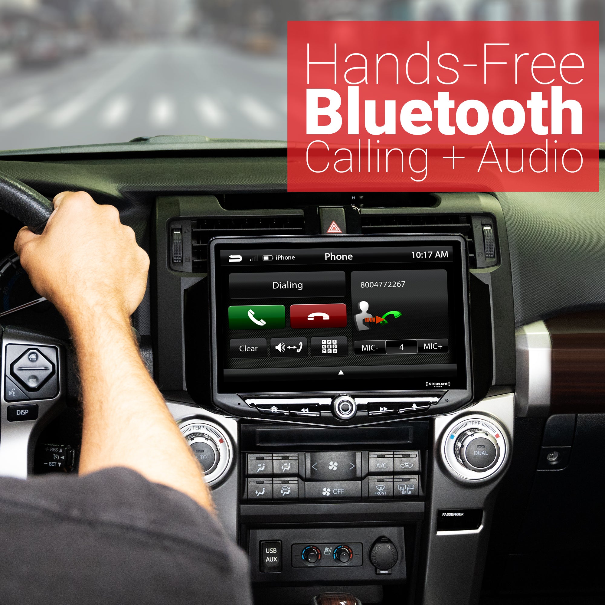 HEIGH10 Toyota 4Runner (2010-2024) 10" Plug-and-Play Radio Kit