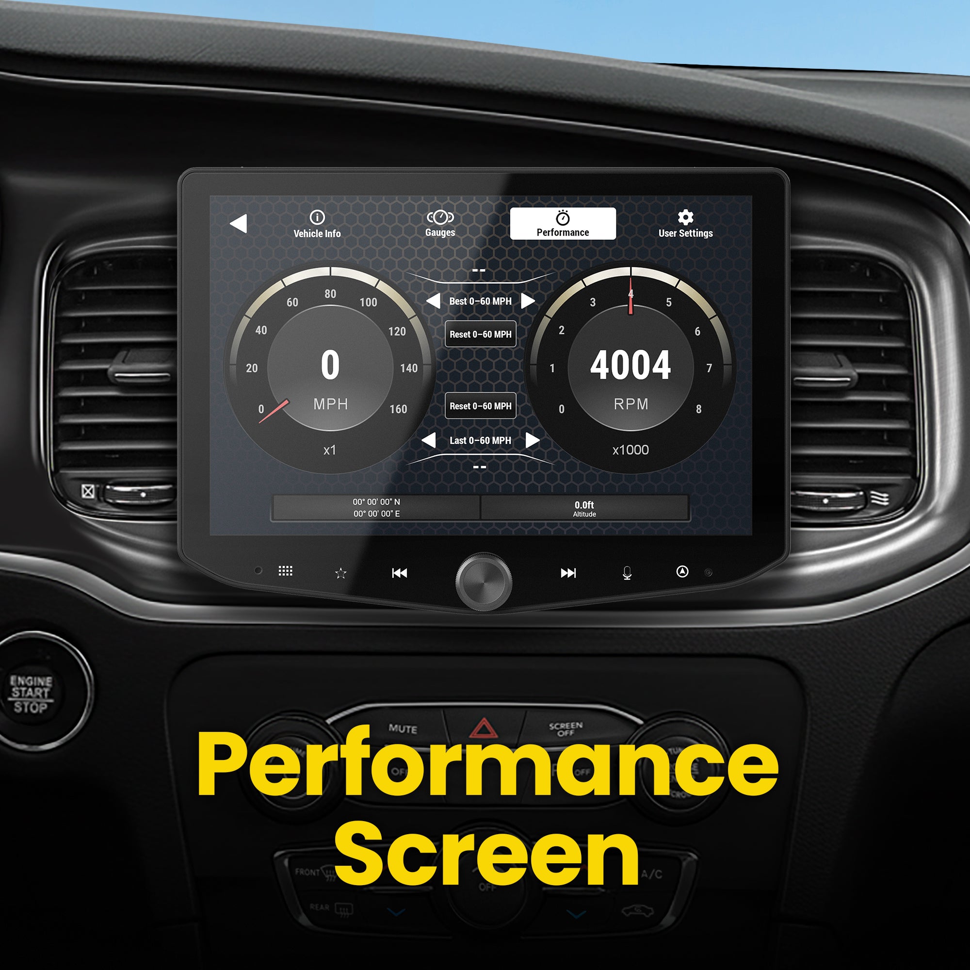 HORIZON10 Dodge Challenger/Charger/Chrysler 300 (2015-2023) 10" Radio Fully Integrated Kit | Displays Vehicle Information