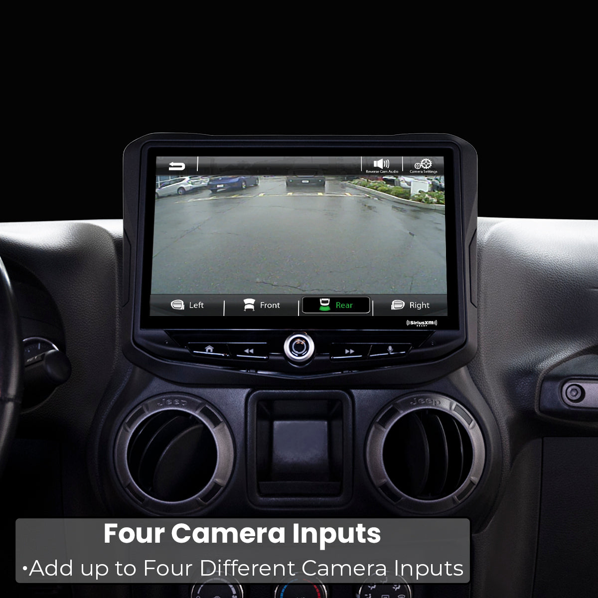 HEIGH10 Jeep Wrangler JK (2011-2018) 10" Radio Fully Integrated Kit | Displays Vehicle Information and Off-Road Mode