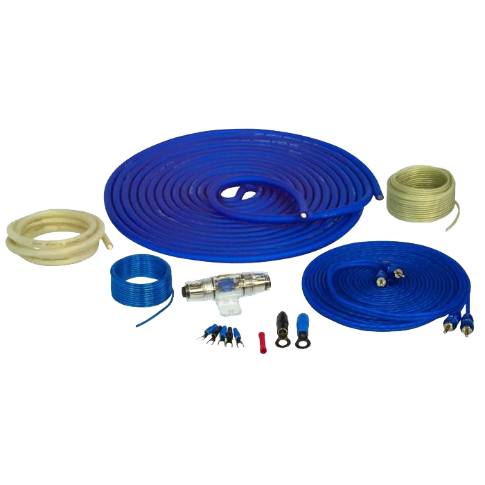 4GA 1200 Watt Complete Amplifier Copper Wiring Kit