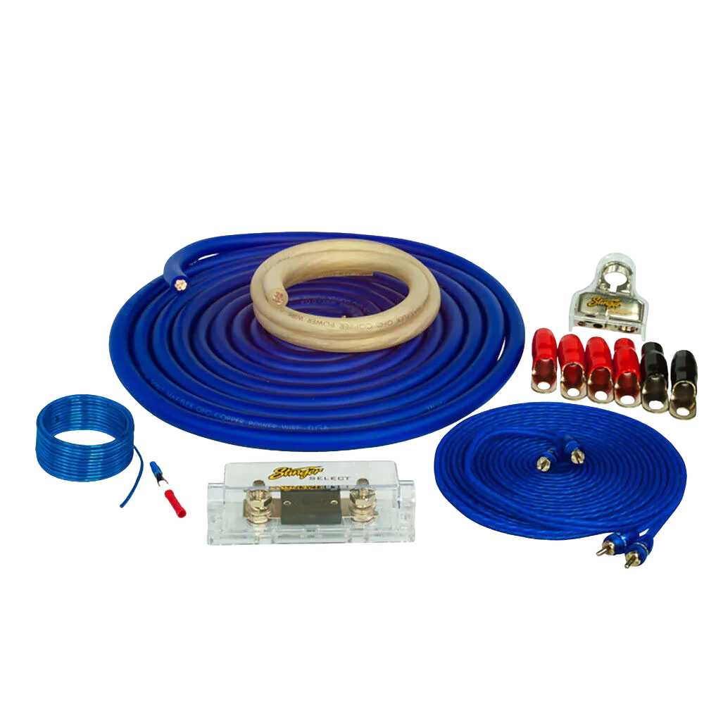 1/0 GA 2,400 Watt Complete Amplifier Copper Wiring Kit