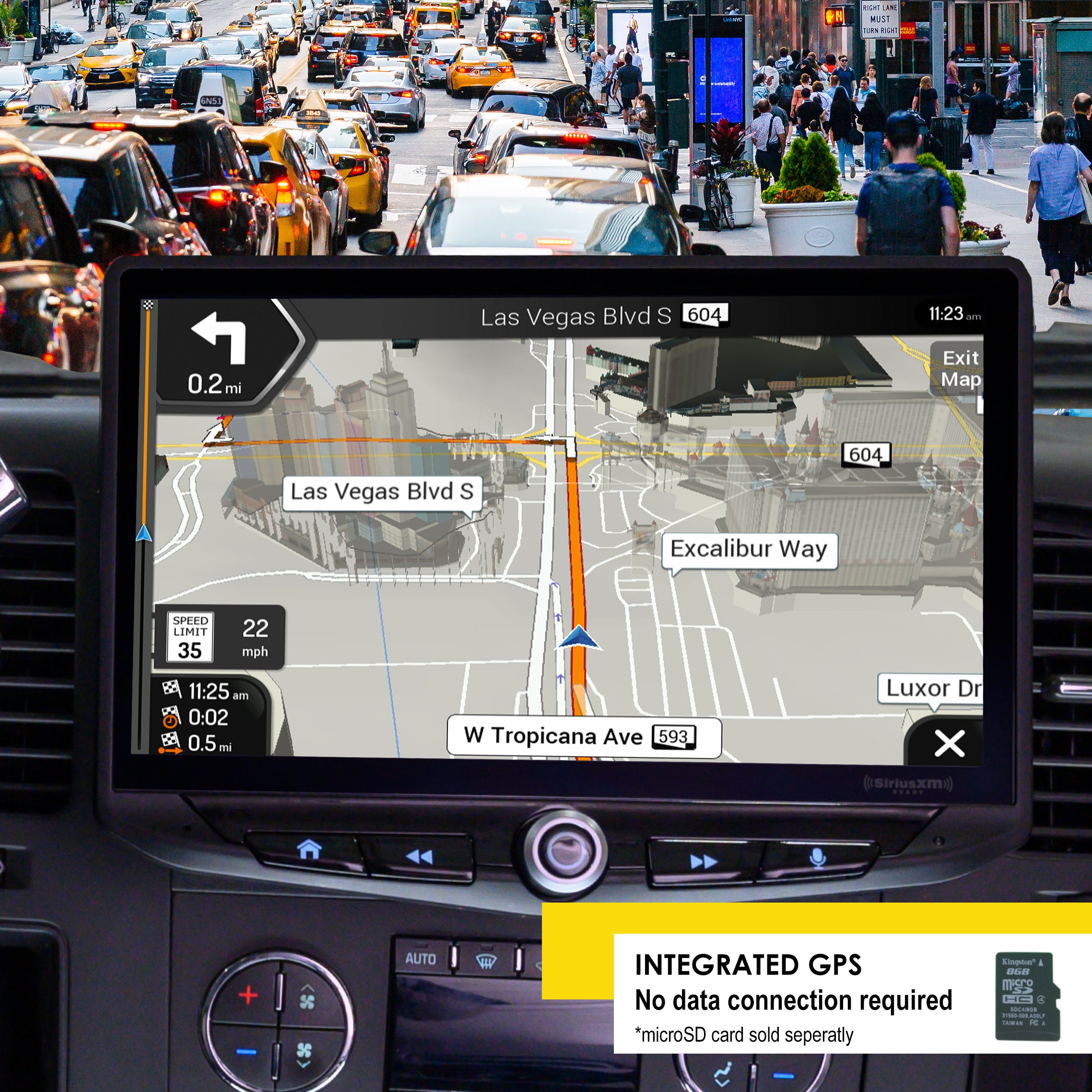 HEIGH10 Chevy Silverado/GMC Sierra (2007-2014) 10" Radio Kit