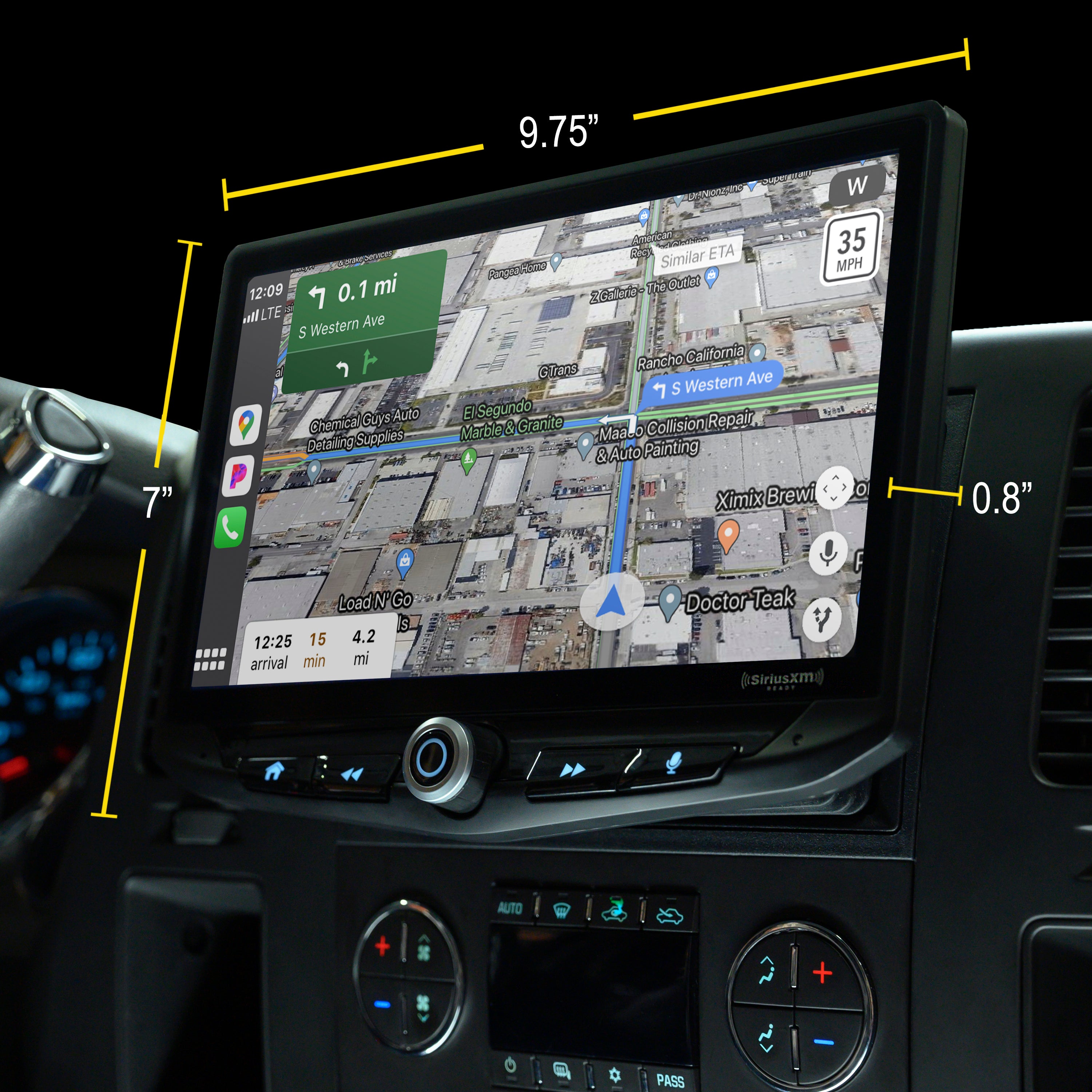 HEIGH10 Chevy Silverado/GMC Sierra (2007-2014) 10" Radio Kit