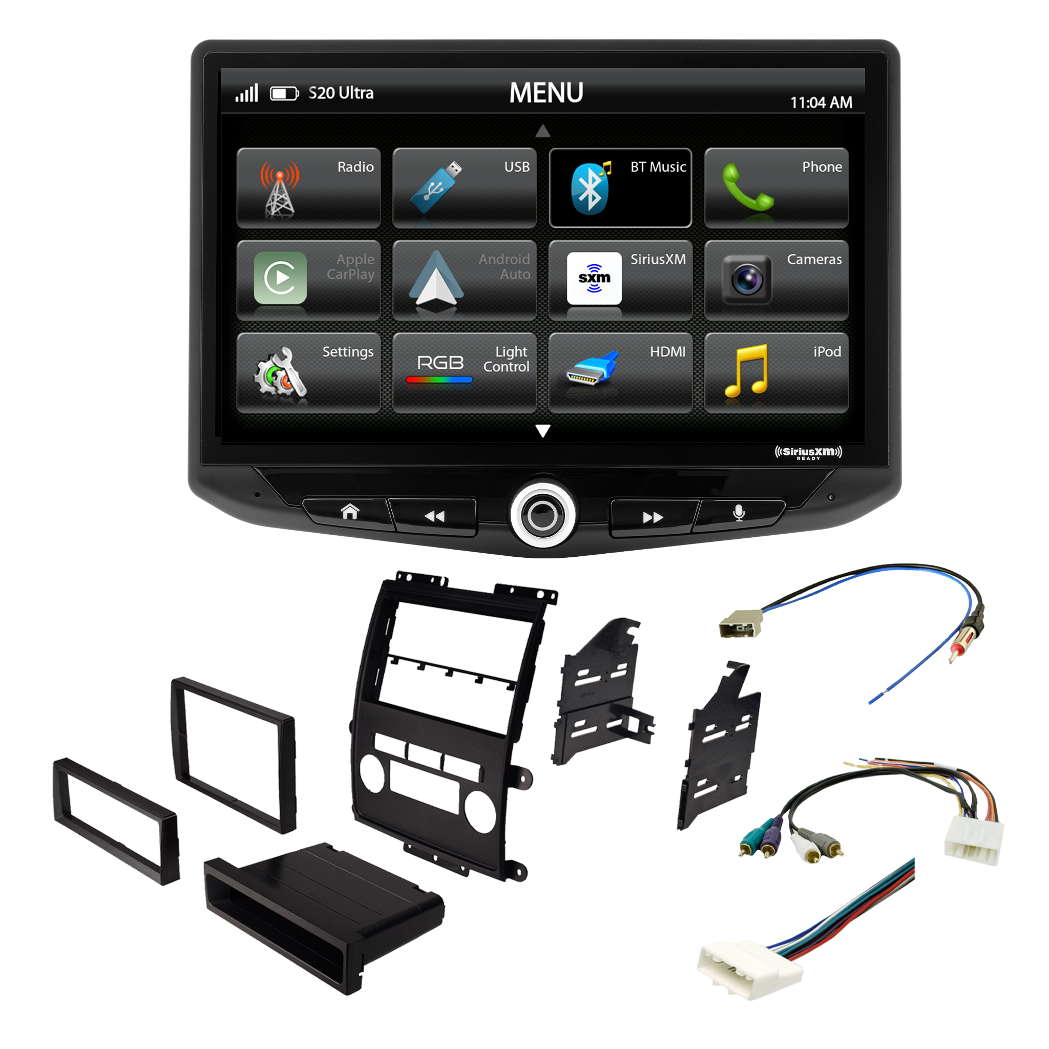 HEIGH10 Nissan Frontier/Xterra (2009-2012) 10" Radio Kit