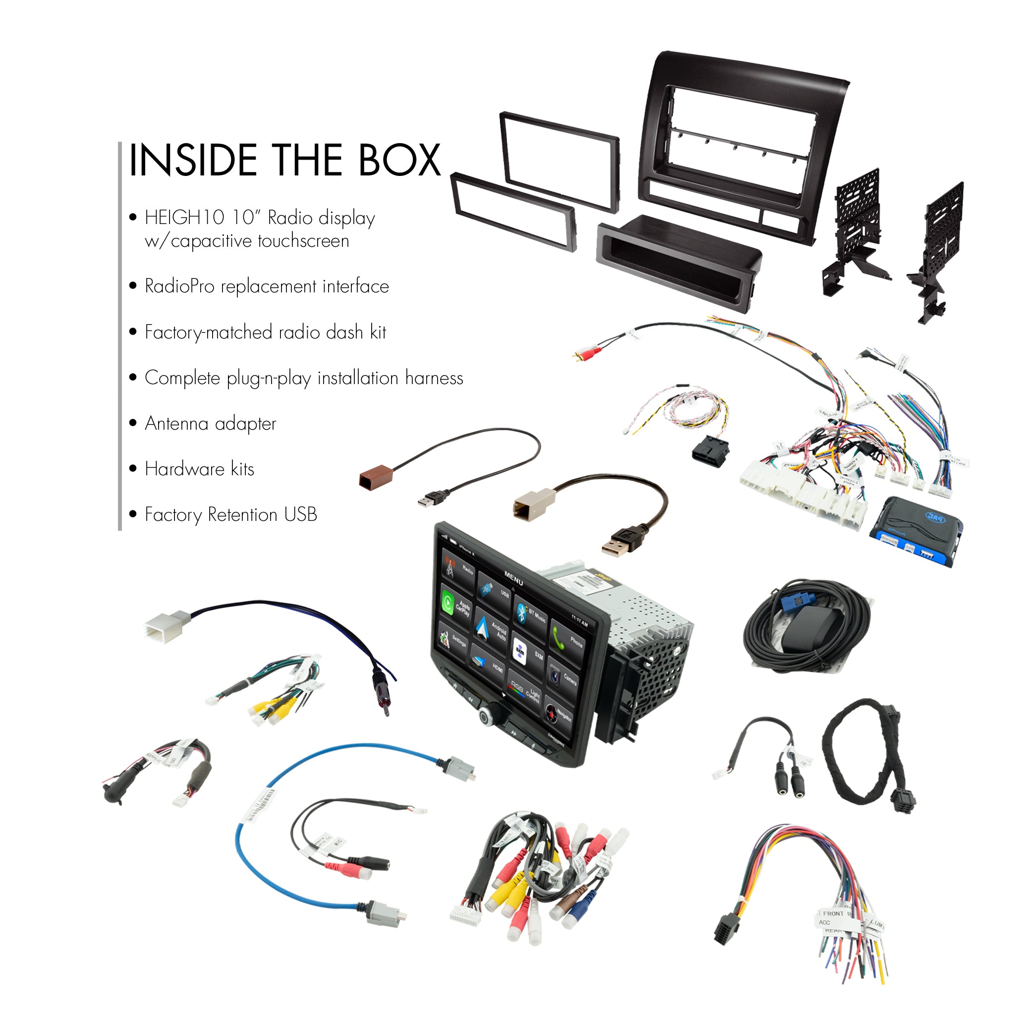HEIGH10 Toyota Tacoma (2012-2015) 10" Radio Kit