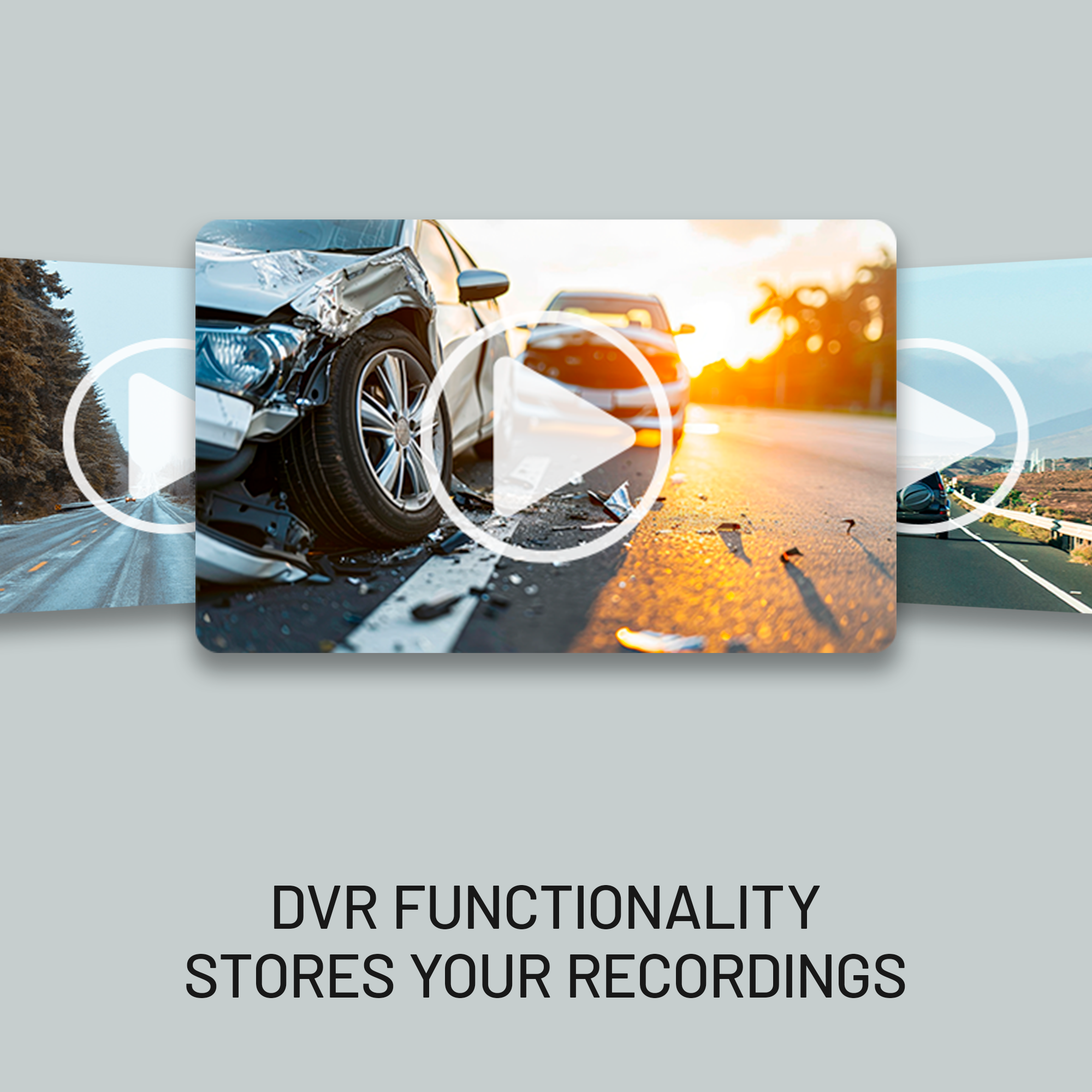 Stinger STR4KE 9.66" 4K RearView DVR Monitor Mirror Camera w/ENLIGHT10 RGB Control