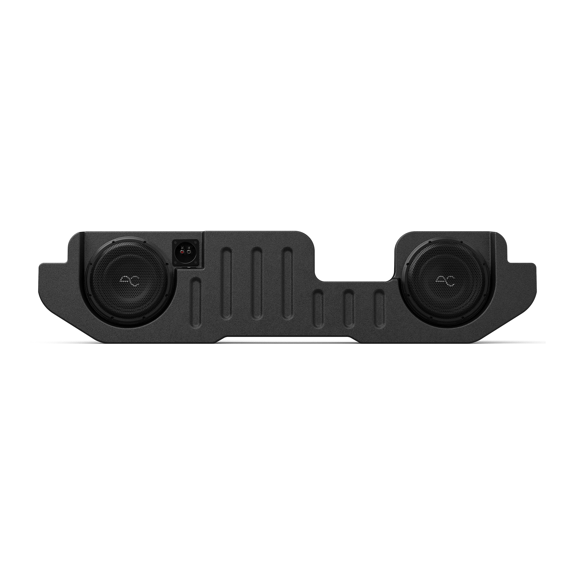 RAM Truck (2002-2025) Under Seat Dual 10" Sealed Loaded Subwoofer Box Enclosure by AudioControl