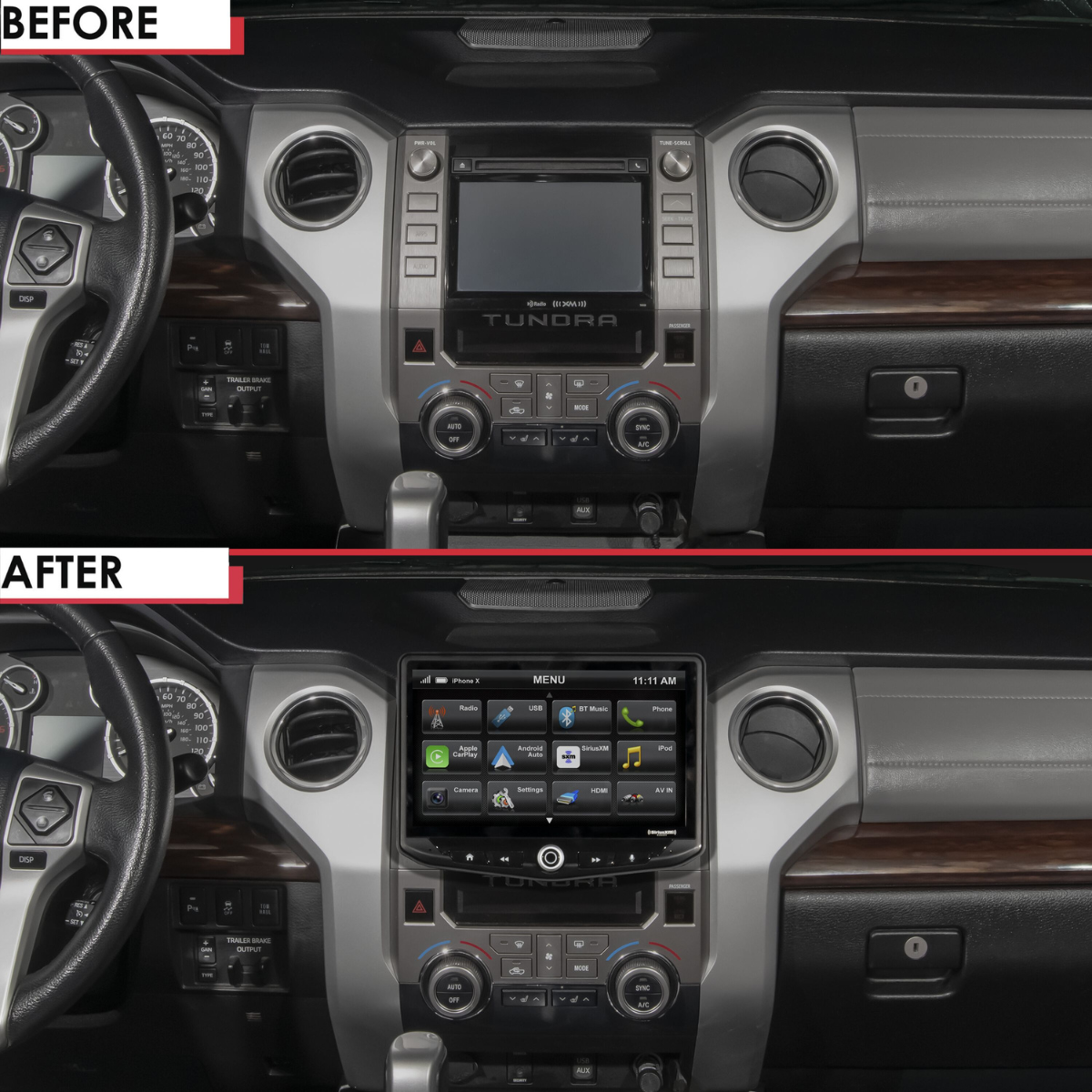 HEIGH10 Toyota Tundra (2014-2021) 10" Plug-and-Play Radio Kit