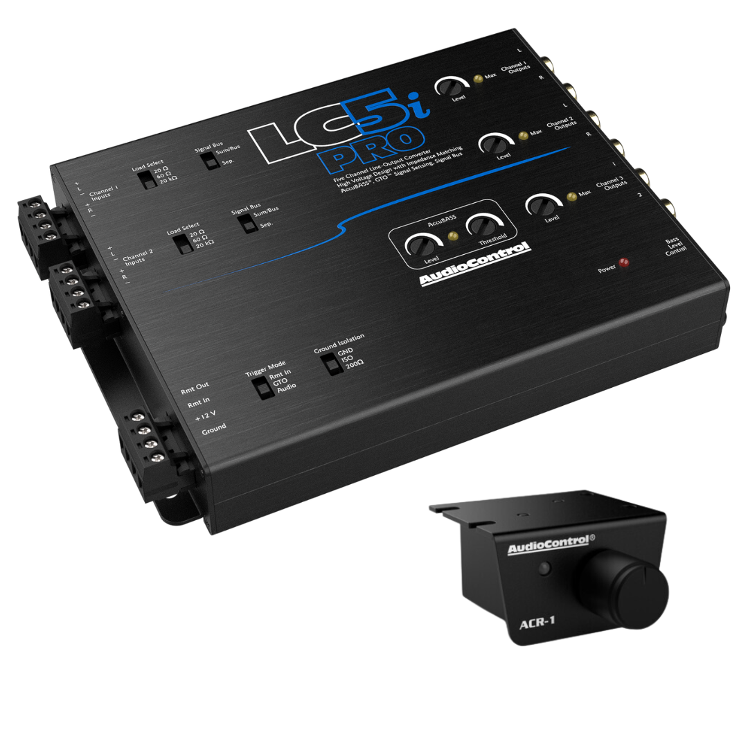 AudioControl LC5i PRO 5-Channel Line Output Converter with AccuBass