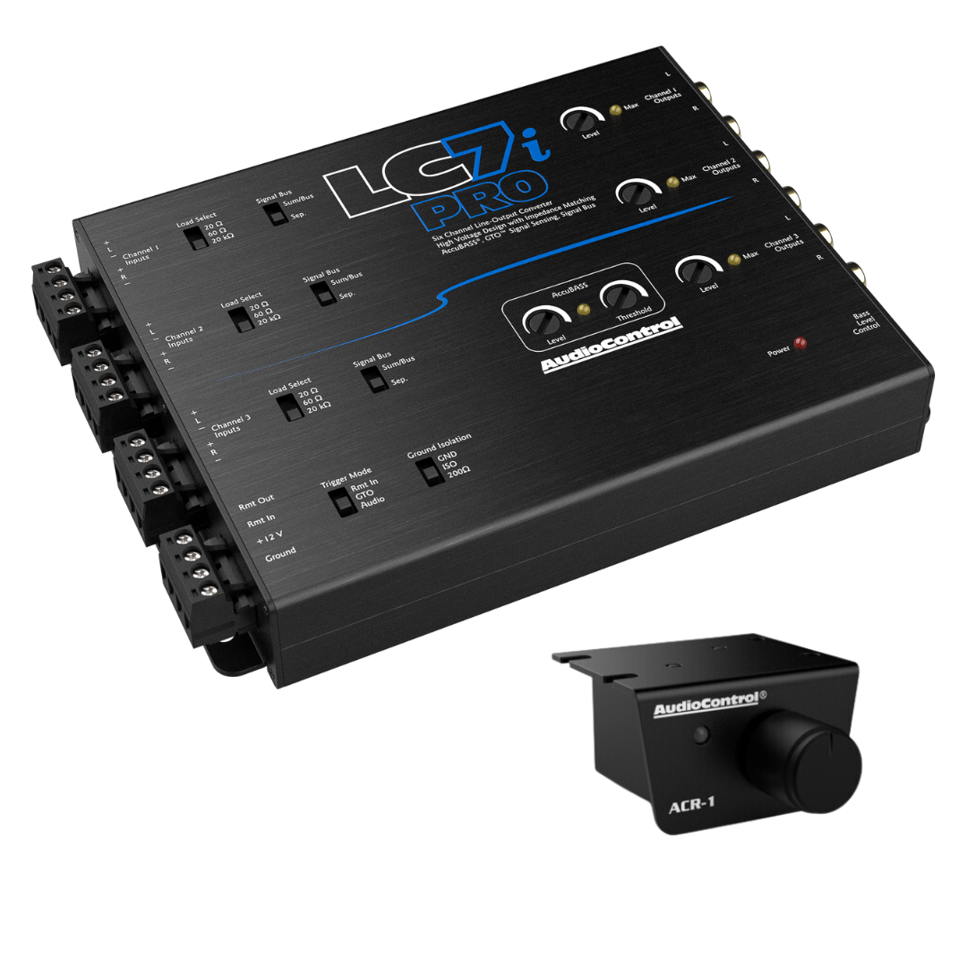 AudioControl LC7i PRO 6-Channel Line Output Converter with AccuBass