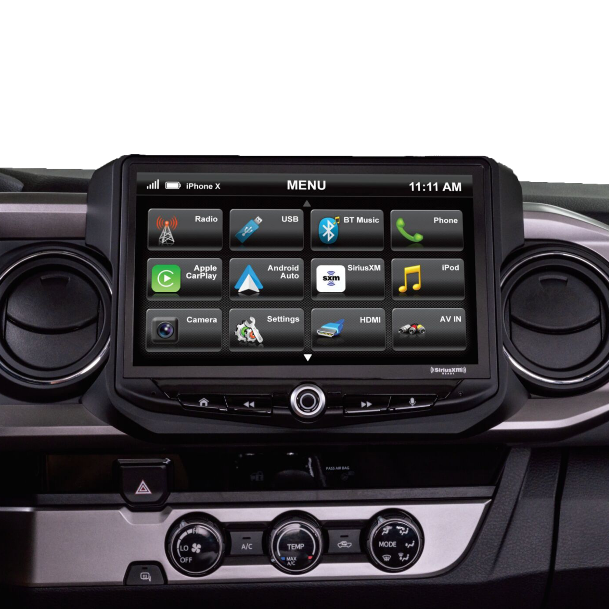 HEIGH10 Toyota Tacoma (2016-2023) 10" Plug-and-Play Radio Kit