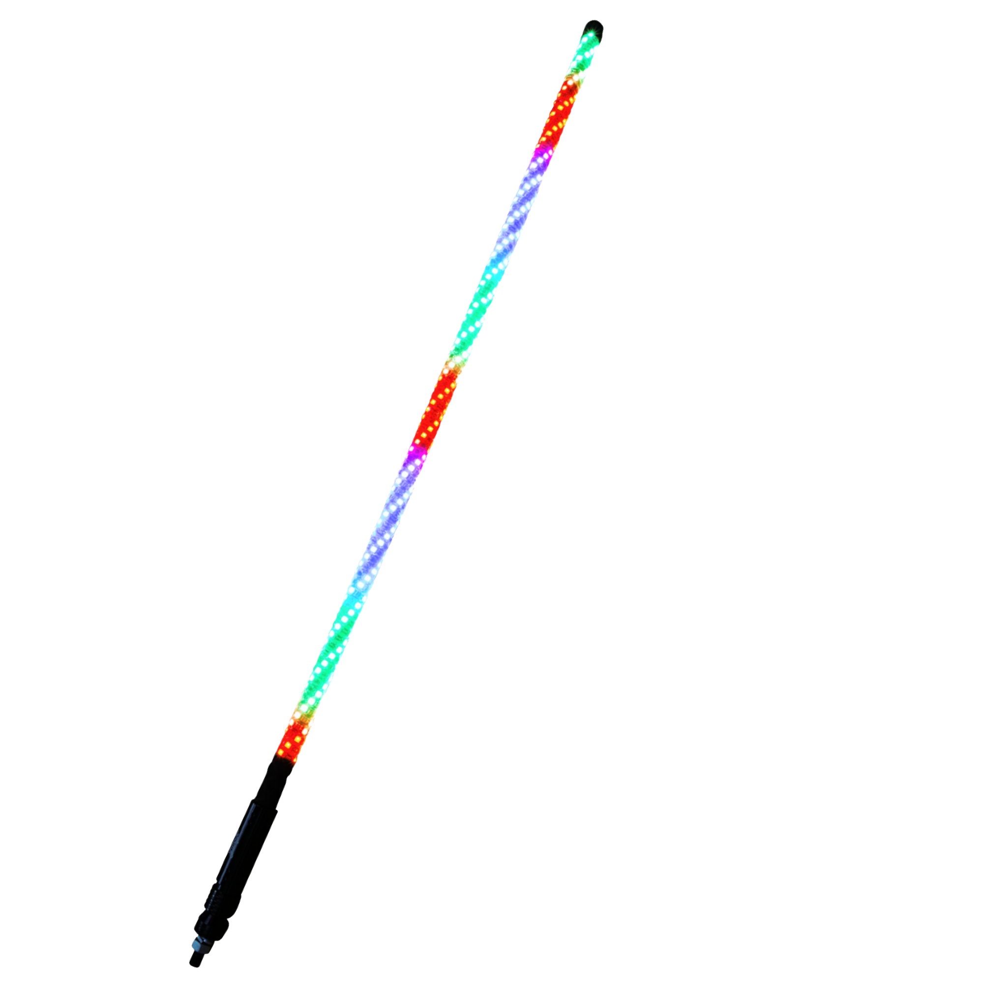 Stinger 4ft Dynamic LED RGB Whip Light w/Bluetooth Controller & Mounting System - ENLIGHT10 App Compatible