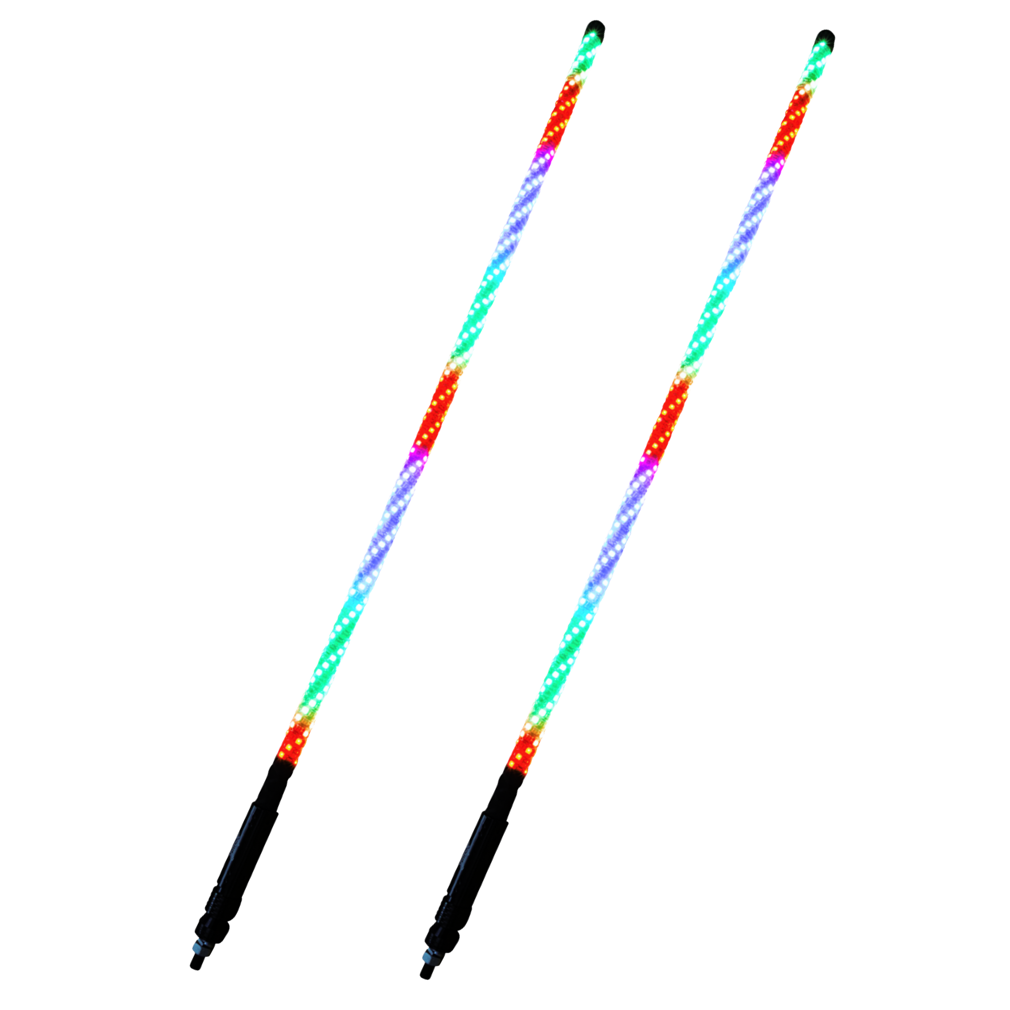 Stinger 4ft Dynamic LED RGB Whip Light w/Bluetooth Controller & Mounting System - ENLIGHT10 App Compatible