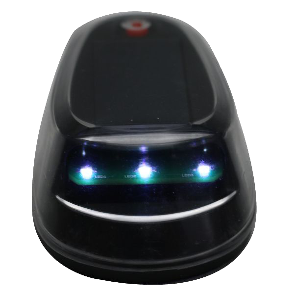 White LED LoPro Wireless Solar-Powered Truck Cab Lights (5-Piece Roof System) by Race Sport Lighting