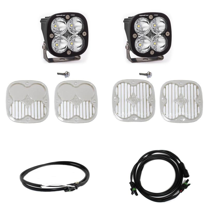 Baja Designs Ford Bronco Light Kit, Squadron Pro A-Pillar with Upfitter (2021+)