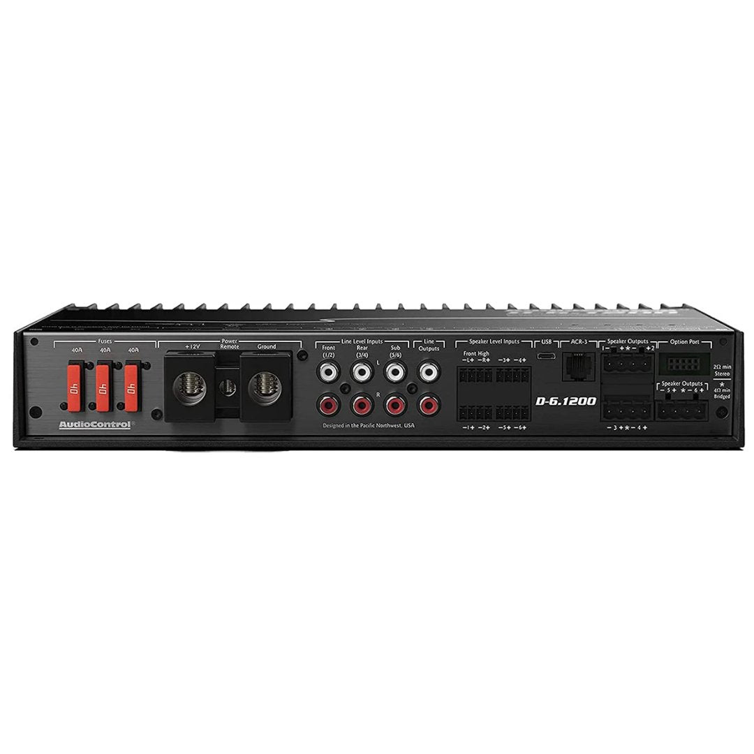 AudioControl D - 6.1200 6 - Channel DSP Amplifier