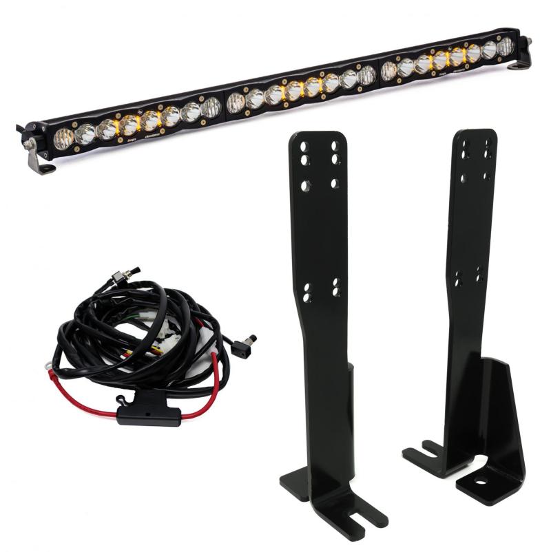 Baja Designs Toyota 4Runner S8 30" Lower Grille Light Bar Kit (2014+)