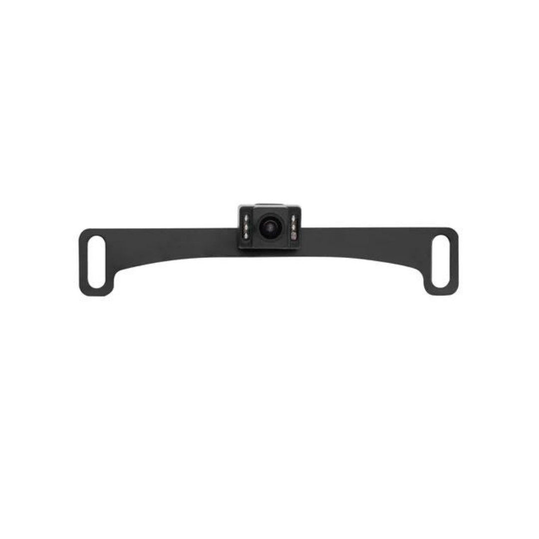BOYO Concealed License Plate Backup Camera with Night Vision and Guide Parking Lines (Black) | VTL17IR