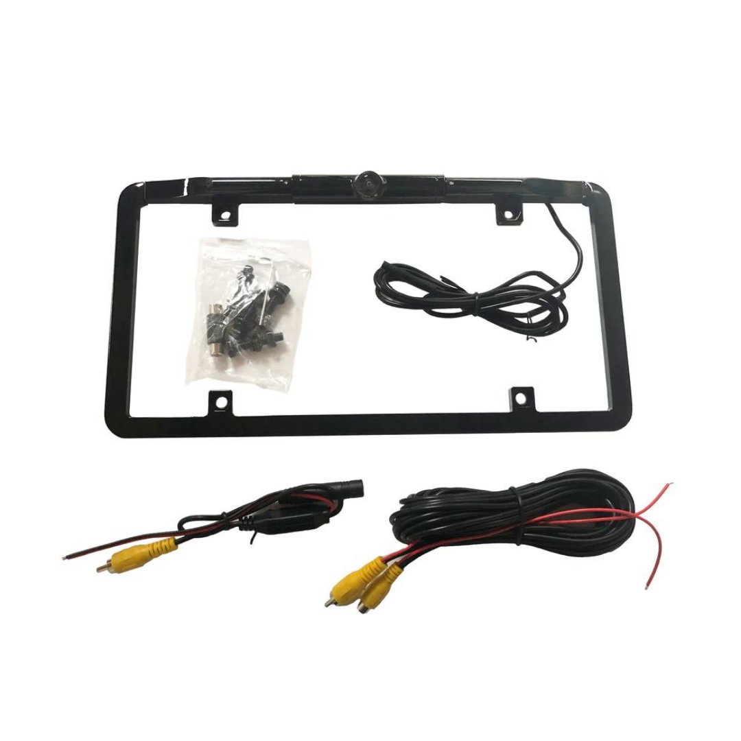 BOYO Ultra Slim Full-Frame License Plate HD Backup Camera (Black) | VTL375HD