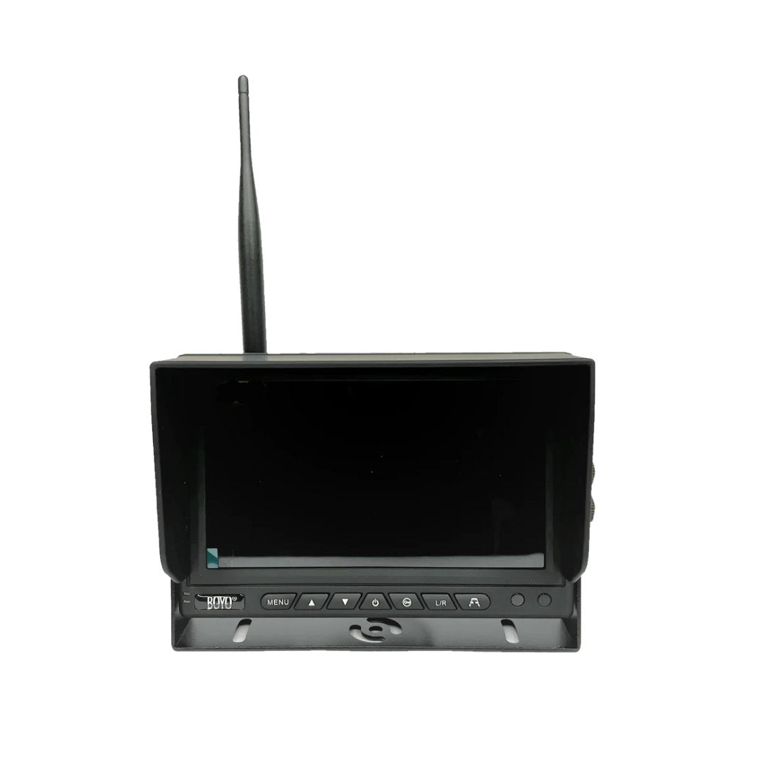 BOYO Wireless Vehicle AHD Backup Camera System with 7" Monitor and Backup Camera | VTC701AHD