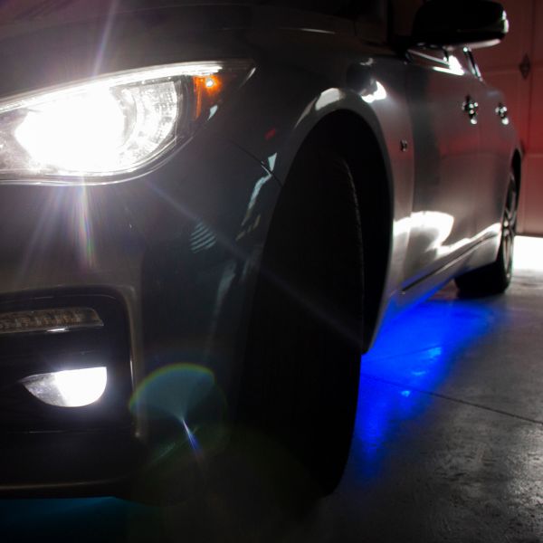 ColorADAPT Adaptive RGB LED Aluminum Solid Underbody Kit with Key Card RGB Remote