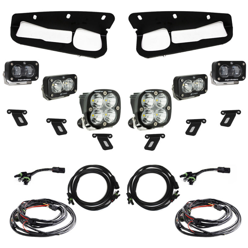 Ford Bronco (2021+) S2 SAE Pro Pocket Fog Light Kit (Clear/Models with Steel Bumper)