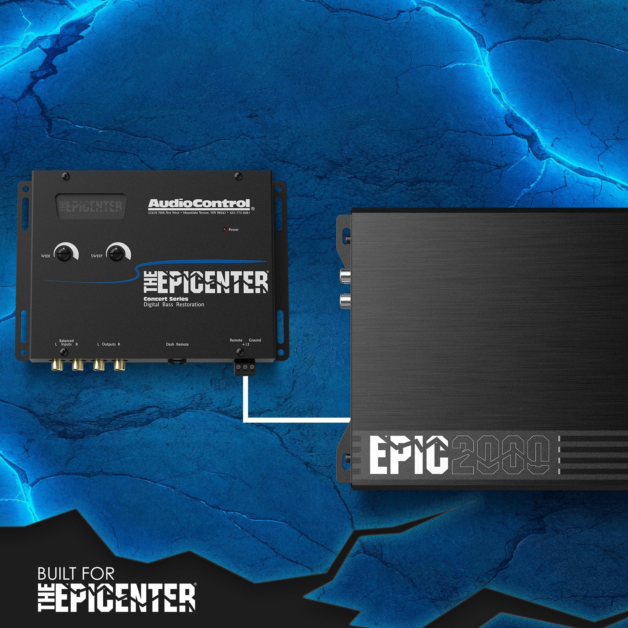 EPIC Series 1000 Watt Monoblock Amplifier & THE Epicenter Bundle