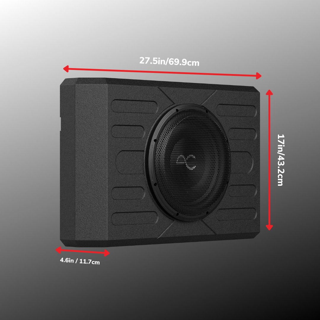 Ford Bronco (2021-2023) 12" Swing Gate-Mounted 400 Watt (RMS) Loaded Sealed Subwoofer Enclosure