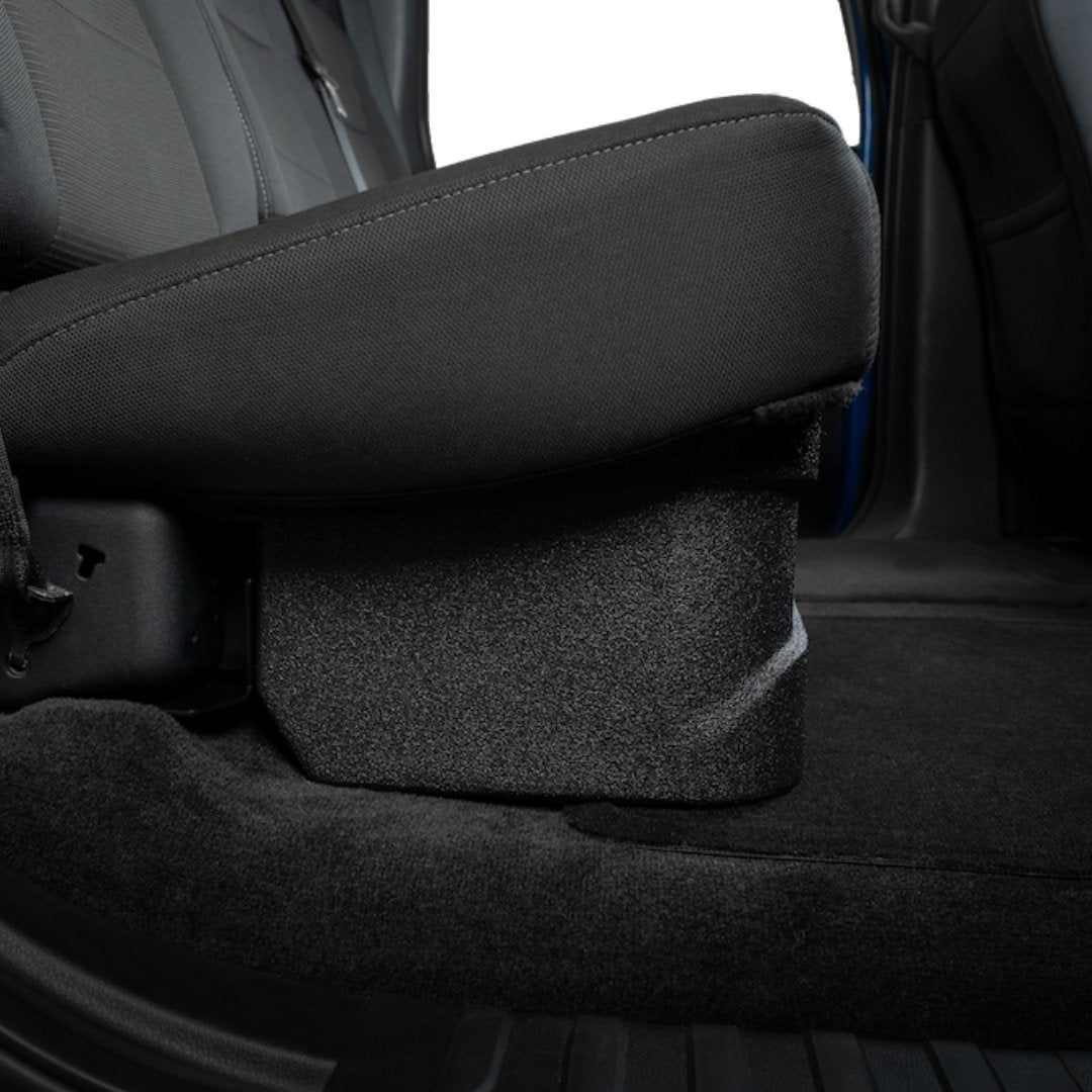 Ford F - 150 (2015 - 2023) / F - 250/350 Super Duty (2017+) Under Seat Dual 10" Loaded Subwoofer Enclosure by AudioControl