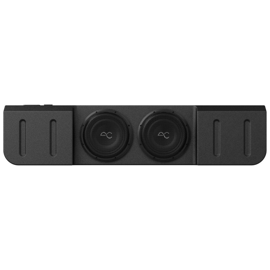 Ford F - 150 (2015 - 2023) / F - 250/350 Super Duty (2017+) Under Seat Dual 10" Loaded Subwoofer Enclosure by AudioControl