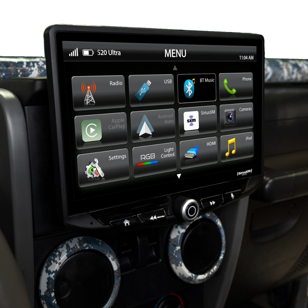 HEIGH10 Jeep Wrangler JK (2007-2018) 10" Radio Kit