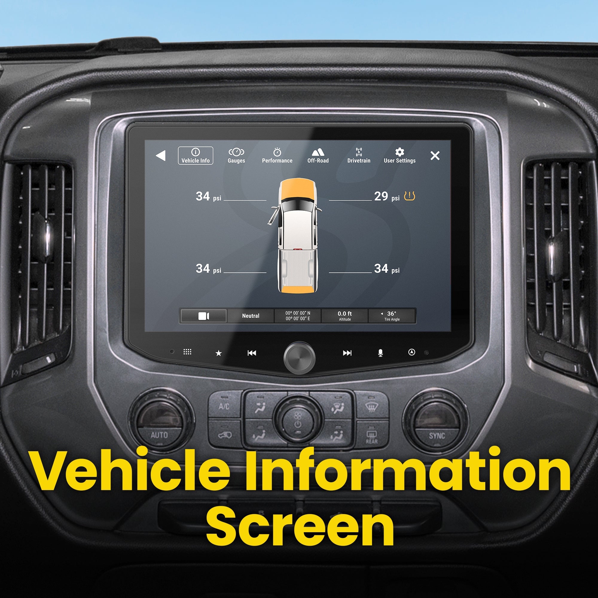 HORIZON10 Chevy Silverado/GMC Sierra (2014 - 2018) 10" Fully Integrated Radio Kit | Plug - & - Play