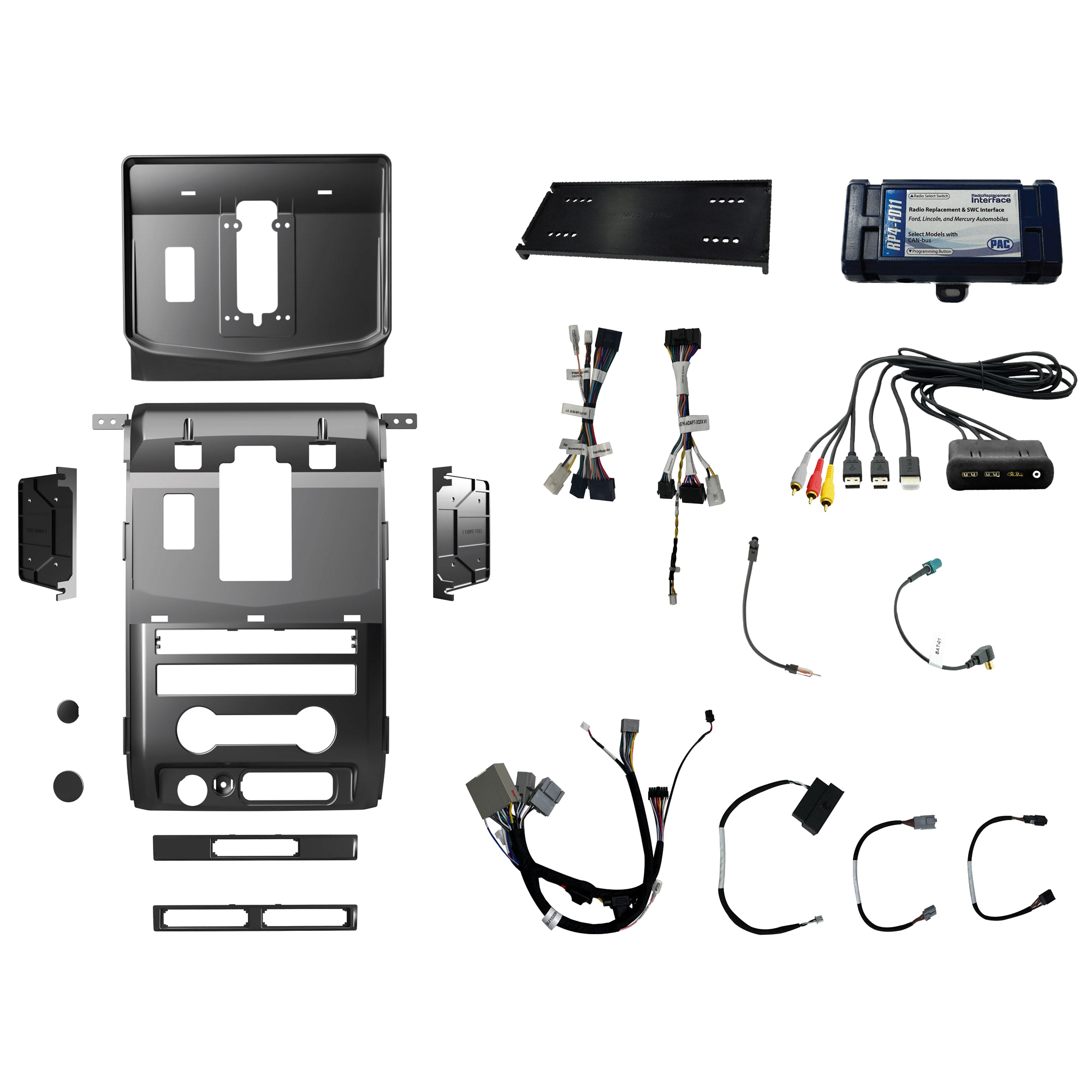 HORIZON10 Ford F-150 (2009-2014) 10" Plug-and-Play Radio Kit