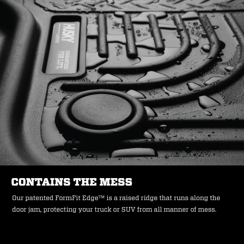 Husky Liners 2007-2014 Jeep Wrangler (2Dr/4Dr Unlimited) X-Act Contour Black Front Floor Liners