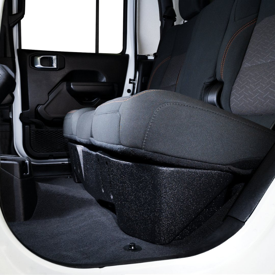 Jeep Gladiator JT (2020-2024) Under Seat Dual 8" Loaded Subwoofer Enclosure (700 Watt RMS/1,000 Watt Max)