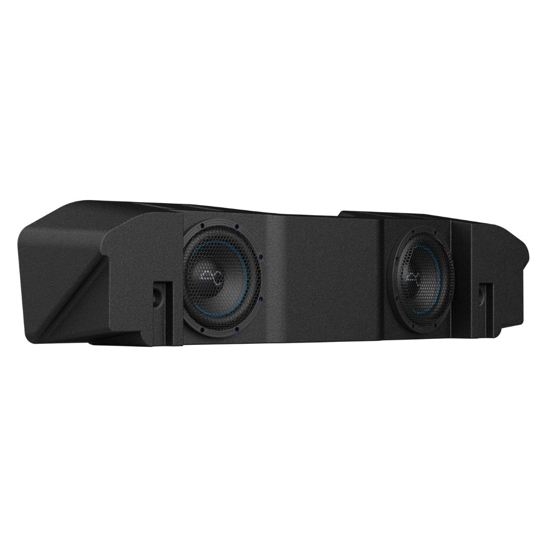 Jeep Gladiator JT (2020-2024) Under Seat Dual 8" Loaded Subwoofer Enclosure (700 Watt RMS/1,000 Watt Max)